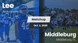 Matchup: Lee vs. Middleburg  2020