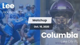 Matchup: Lee vs. Columbia  2020
