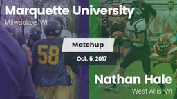 Matchup: Marquette University vs. Nathan Hale  2017