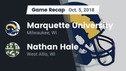 Recap: Marquette University  vs. Nathan Hale  2018