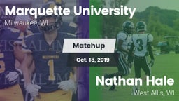 Matchup: Marquette University vs. Nathan Hale  2019