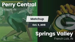 Matchup: Perry Central vs. Springs Valley  2018