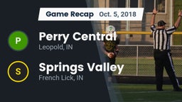 Recap: Perry Central  vs. Springs Valley  2018