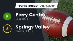 Recap: Perry Central  vs. Springs Valley  2020