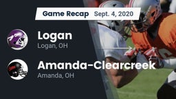Recap: Logan  vs. Amanda-Clearcreek  2020