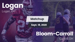 Matchup: Logan vs. Bloom-Carroll  2020