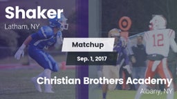 Matchup: Shaker vs. Christian Brothers Academy  2017