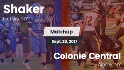 Matchup: Shaker vs. Colonie Central  2017