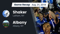 Recap: Shaker  vs. Albany  2018