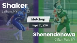 Matchup: Shaker vs. Shenendehowa  2018