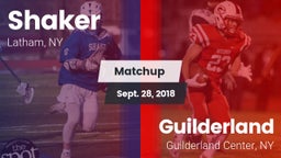 Matchup: Shaker vs. Guilderland  2018