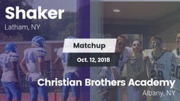Matchup: Shaker vs. Christian Brothers Academy  2018