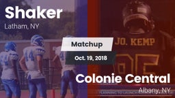 Matchup: Shaker vs. Colonie Central  2018