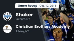 Recap: Shaker  vs. Christian Brothers Academy  2018