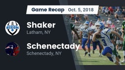 Recap: Shaker  vs. Schenectady  2018