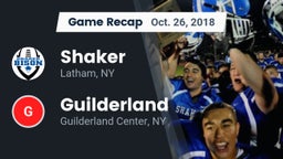 Recap: Shaker  vs. Guilderland  2018