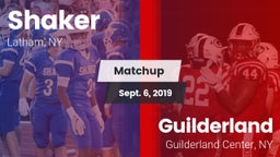 Matchup: Shaker vs. Guilderland  2019