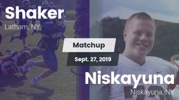 Matchup: Shaker vs. Niskayuna  2019