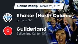 Recap: Shaker  (North Colonie) vs. Guilderland  2021