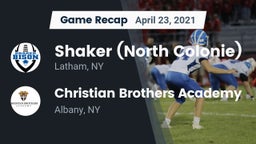Recap: Shaker  (North Colonie) vs. Christian Brothers Academy  2021