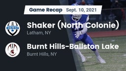 Recap: Shaker  (North Colonie) vs. Burnt Hills-Ballston Lake  2021