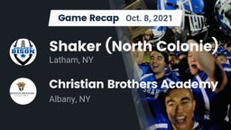 Recap: Shaker  (North Colonie) vs. Christian Brothers Academy  2021