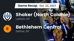 Recap: Shaker  (North Colonie) vs. Bethlehem Central  2021