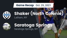 Recap: Shaker  (North Colonie) vs. Saratoga Springs  2021