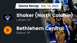 Recap: Shaker  (North Colonie) vs. Bethlehem Central  2022