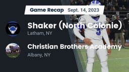 Recap: Shaker  (North Colonie) vs. Christian Brothers Academy  2023
