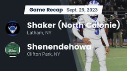 Recap: Shaker  (North Colonie) vs. Shenendehowa  2023