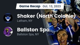 Recap: Shaker  (North Colonie) vs. Ballston Spa  2023