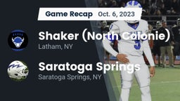 Recap: Shaker  (North Colonie) vs. Saratoga Springs  2023