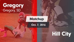 Matchup: Gregory vs. Hill City 2015
