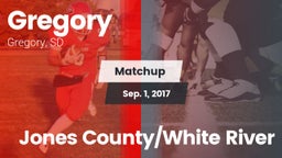 Matchup: Gregory vs. Jones County/White River 2016