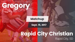 Matchup: Gregory vs. Rapid City Christian  2016