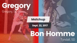 Matchup: Gregory vs. Bon Homme  2016