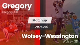 Matchup: Gregory vs. Wolsey-Wessington  2016