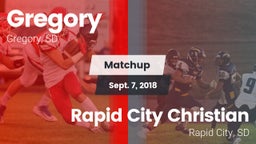 Matchup: Gregory vs. Rapid City Christian  2017