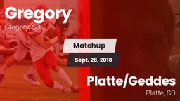 Matchup: Gregory vs. Platte/Geddes  2017