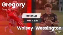 Matchup: Gregory vs. Wolsey-Wessington  2017