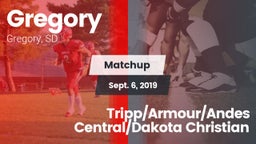 Matchup: Gregory vs. Tripp/Armour/Andes Central/Dakota Christian 2018