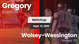 Matchup: Gregory vs. Wolsey-Wessington  2018