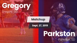 Matchup: Gregory vs. Parkston  2018