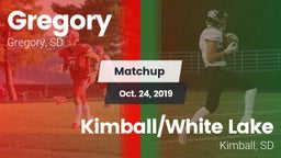Matchup: Gregory vs. Kimball/White Lake  2018