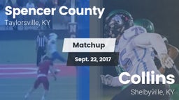 Matchup: Spencer County vs. Collins  2017