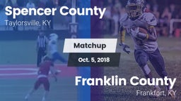 Matchup: Spencer County vs. Franklin County  2018