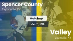Matchup: Spencer County vs. Valley  2019