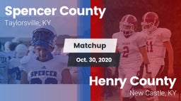 Matchup: Spencer County vs. Henry County  2020