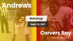 Matchup: Andrews vs. Carvers Bay  2017